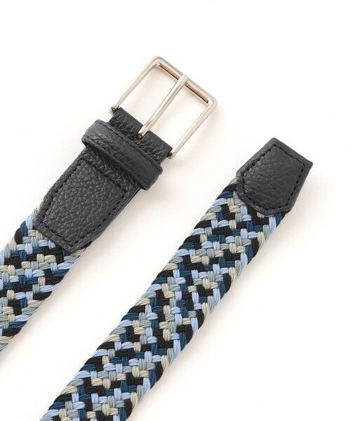 Paul Stuart / ポール・スチュアート ベルト・サスペンダー | マルチカラーエラスティックメッシュベルト | 詳細2