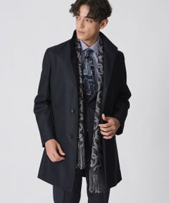 Paul Stuart / ポール・スチュアート マフラー・ショール・スヌード・ストール | ペイズリー柄　3面ブックストール