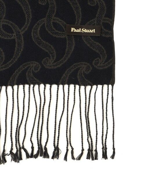Paul Stuart / ポール・スチュアート マフラー・ショール・スヌード・ストール | ペイズリー柄　3面ブックストール | 詳細3