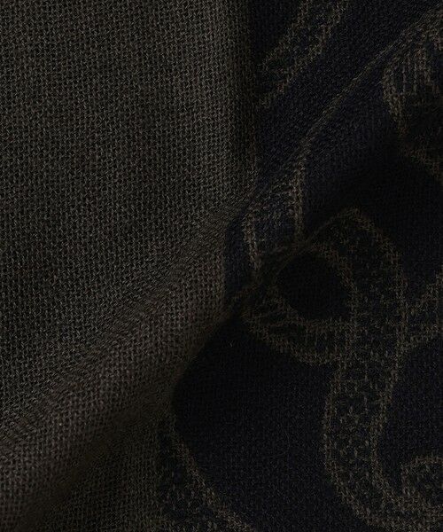 Paul Stuart / ポール・スチュアート マフラー・ショール・スヌード・ストール | ペイズリー柄　3面ブックストール | 詳細4