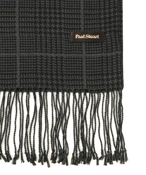Paul Stuart / ポール・スチュアート マフラー・ショール・スヌード・ストール | グレンチェック＆ウィンドウペンストール | 詳細2