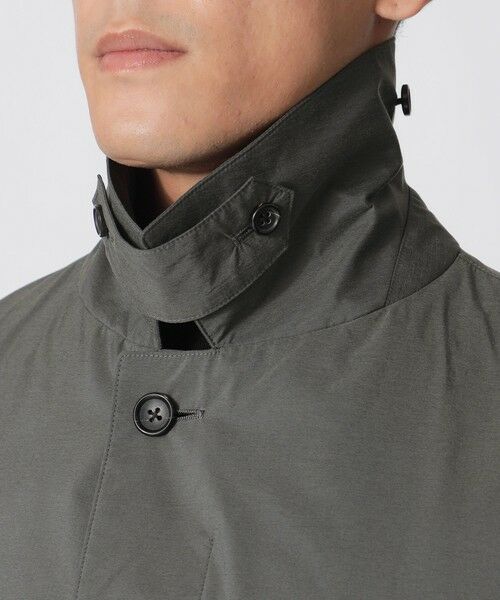 Paul Stuart / ポール・スチュアート その他アウター | 【防風】【MADISON midi.】メランジタフタ　バルマカーンミディコート | 詳細5