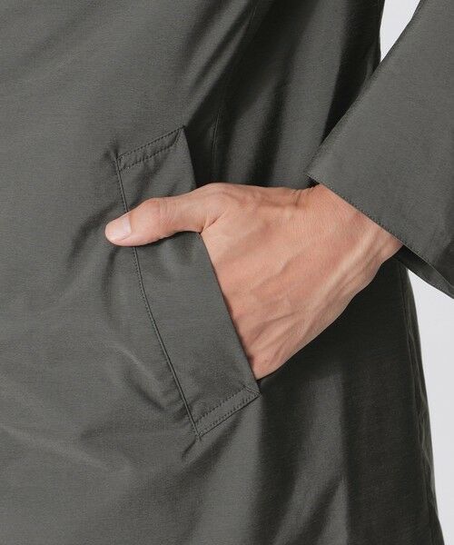 Paul Stuart / ポール・スチュアート その他アウター | 【防風】【MADISON midi.】メランジタフタ　バルマカーンミディコート | 詳細6
