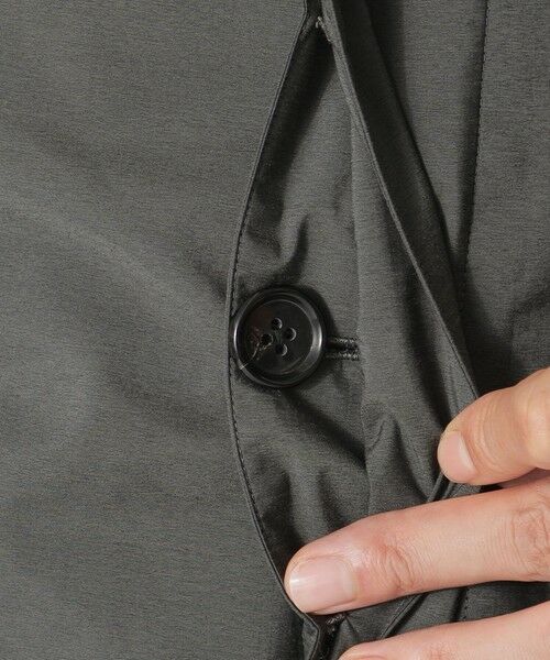 Paul Stuart / ポール・スチュアート その他アウター | 【防風】【MADISON midi.】メランジタフタ　バルマカーンミディコート | 詳細8
