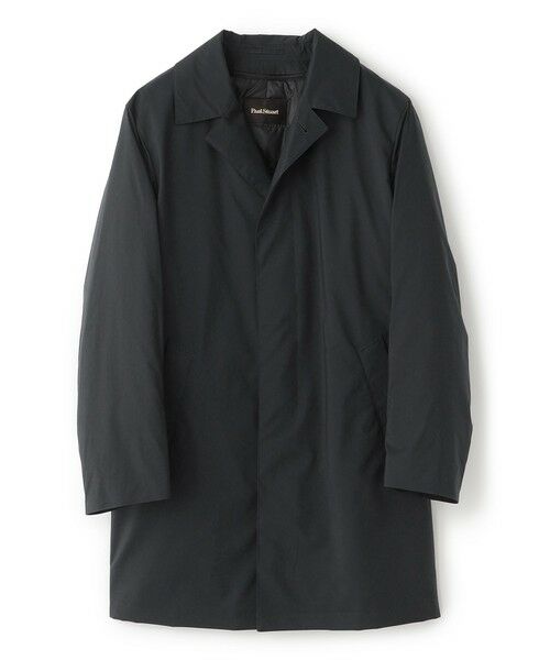 Paul Stuart / ポール・スチュアート その他アウター | 【防風】【MADISON midi.】メランジタフタ バルマカーンミディコート(ネイビー1)
