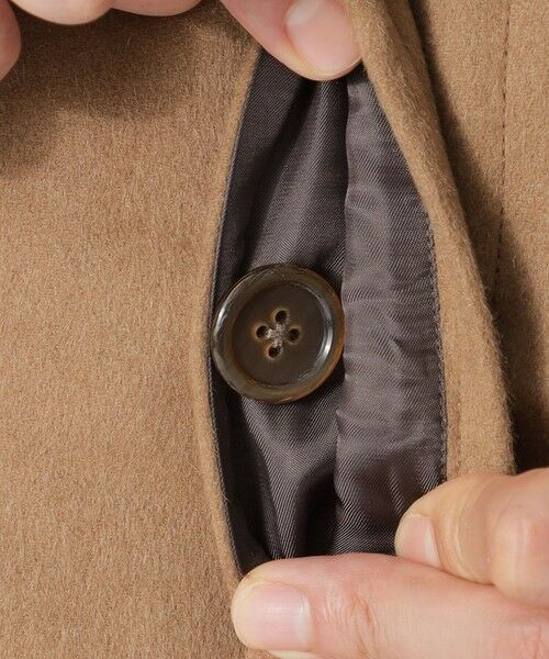 Paul Stuart / ポール・スチュアート その他アウター | 【HOUSTON】カシミヤ混ビーバーシングルアルスターコート | 詳細8