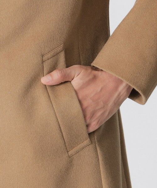 Paul Stuart / ポール・スチュアート その他アウター | 【HOUSTON】カシミヤ混ビーバーシングルアルスターコート | 詳細9