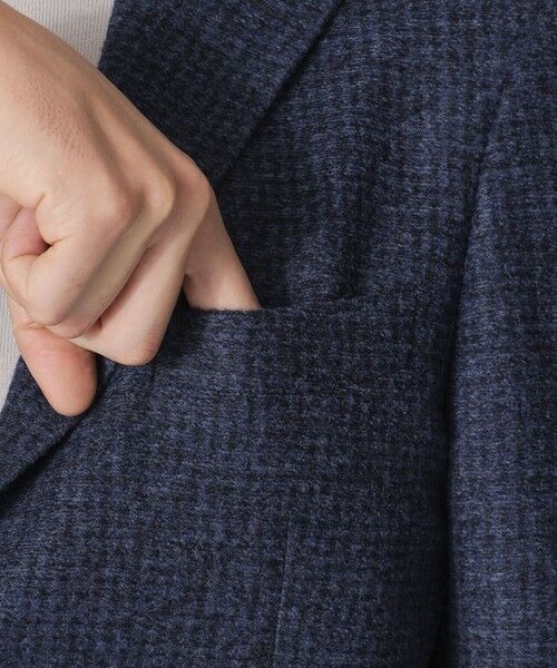 Paul Stuart / ポール・スチュアート その他アウター | ブークレー千鳥ジャージージャケット | 詳細6