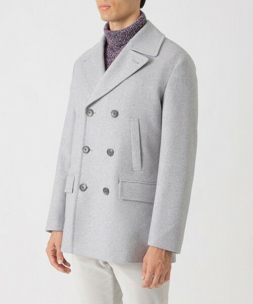 Paul Stuart / ポール・スチュアート ブルゾン | カシミヤブレンドビーバーPコート | 詳細4