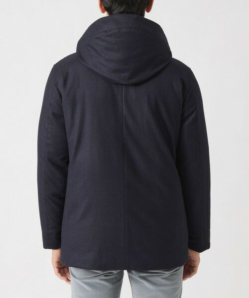 Paul Stuart / ポール・スチュアート ブルゾン | ウールフランネルシェルダウンコート | 詳細6