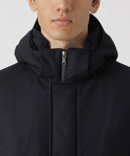 Paul Stuart / ポール・スチュアート ブルゾン | ウールフランネルシェルダウンコート | 詳細9