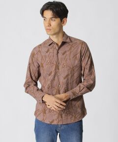 Paul Stuart / ポール・スチュアート シャツ・ブラウス | ベルト柄プリント起毛シャツ