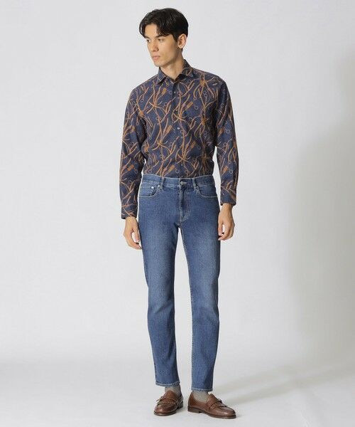 Paul Stuart / ポール・スチュアート シャツ・ブラウス | ベルト柄プリント起毛シャツ | 詳細1