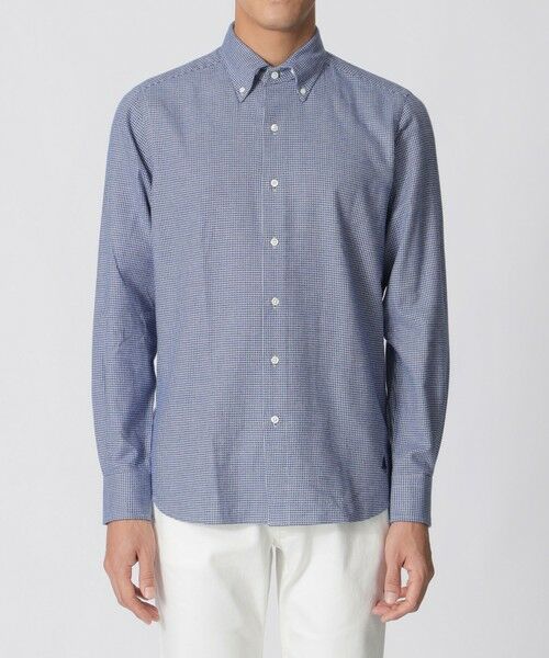 Paul Stuart / ポール・スチュアート シャツ・ブラウス | ブラッシュド千鳥シャツ | 詳細5