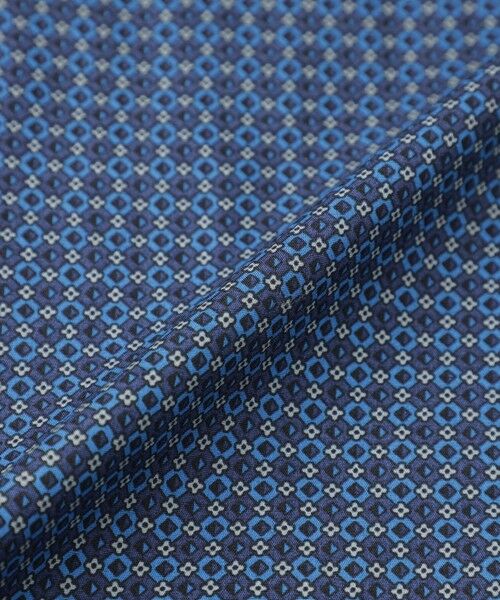 Paul Stuart / ポール・スチュアート シャツ・ブラウス | ジオメトリック柄長袖ボタンダウンシャツ | 詳細10