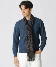 Paul Stuart / ポール・スチュアート ニット・セーター | ダイヤ柄クルーネックセーター