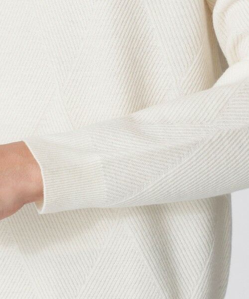 Paul Stuart / ポール・スチュアート ニット・セーター | ダイヤ柄クルーネックセーター | 詳細9