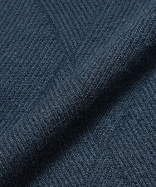 Paul Stuart / ポール・スチュアート ニット・セーター | ダイヤ柄クルーネックセーター | 詳細12