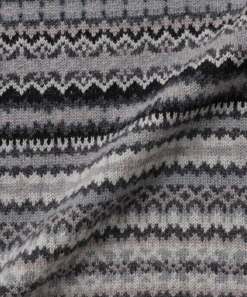 Paul Stuart / ポール・スチュアート ニット・セーター | フェアアイル柄Vネックセーター | 詳細7