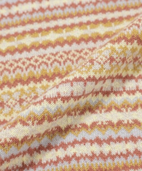 Paul Stuart / ポール・スチュアート ニット・セーター | フェアアイル柄Vネックセーター | 詳細8