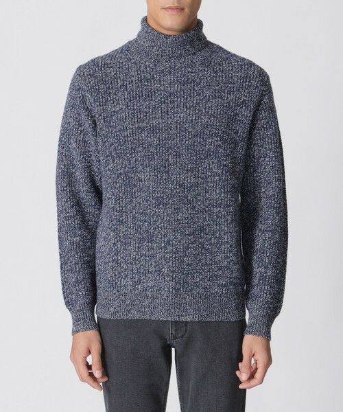 Paul Stuart / ポール・スチュアート ニット・セーター | ネップメランジ　タートルネックセーター | 詳細5
