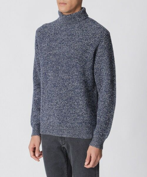 Paul Stuart / ポール・スチュアート ニット・セーター | ネップメランジ　タートルネックセーター | 詳細6