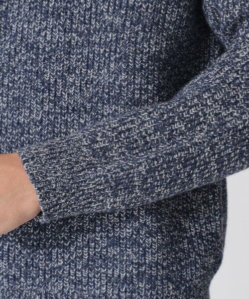 Paul Stuart / ポール・スチュアート ニット・セーター | ネップメランジ　タートルネックセーター | 詳細8