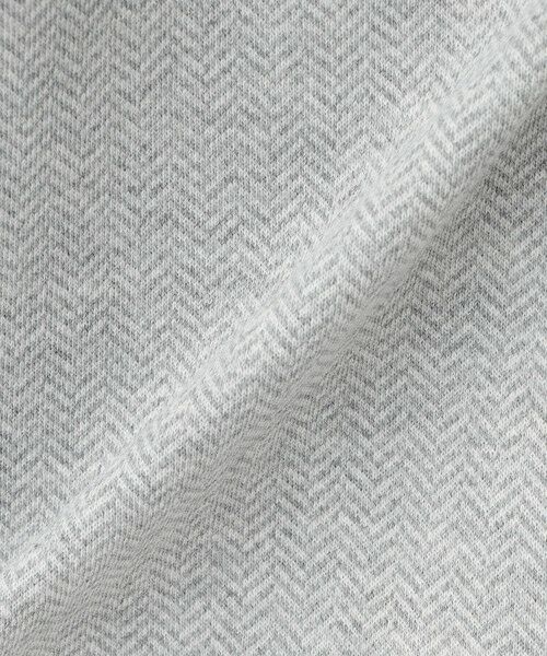 Paul Stuart / ポール・スチュアート カットソー | へリンボンダブルフェイスハーフジップ | 詳細10