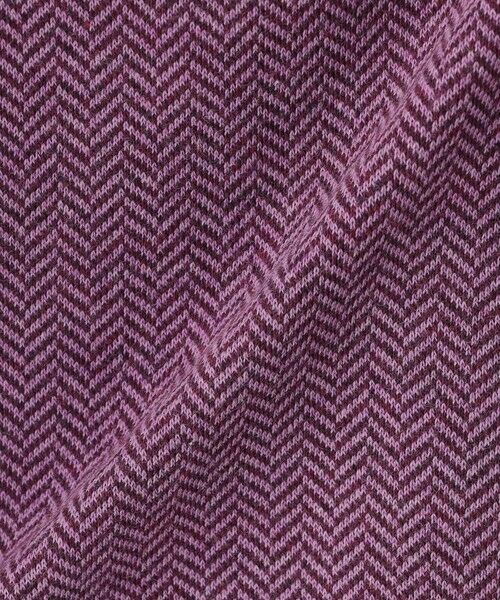 Paul Stuart / ポール・スチュアート カットソー | へリンボンダブルフェイスハーフジップ | 詳細11