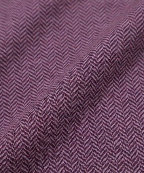 Paul Stuart / ポール・スチュアート カットソー | へリンボンダブルフェイスハーフジップ | 詳細12