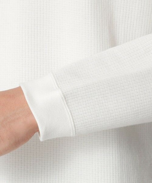 Paul Stuart / ポール・スチュアート カットソー | ダブルフェイスワッフルTシャツ | 詳細6