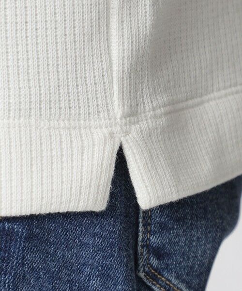 Paul Stuart / ポール・スチュアート カットソー | ダブルフェイスワッフルTシャツ | 詳細7
