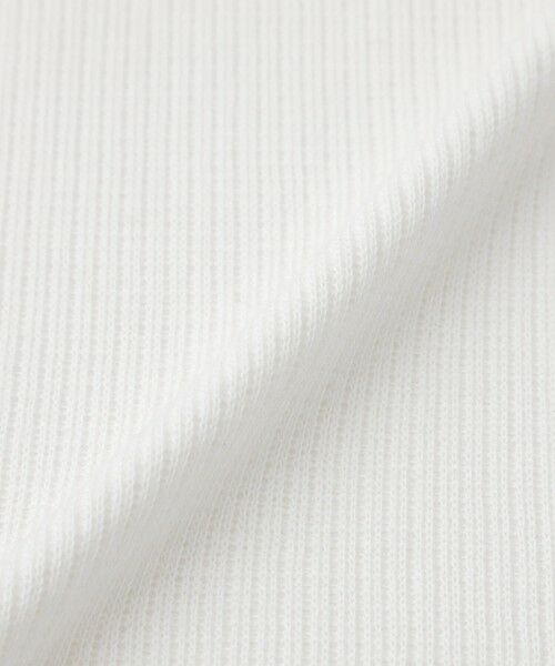Paul Stuart / ポール・スチュアート カットソー | ダブルフェイスワッフルTシャツ | 詳細9