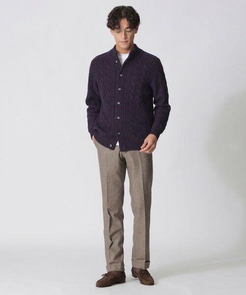 Paul Stuart / ポール・スチュアート その他パンツ | シルクブレンドホームスパントラウザーズ | 詳細2