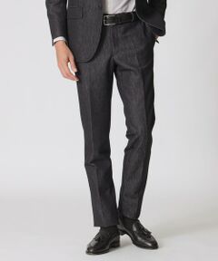 Paul Stuart / ポール・スチュアート その他パンツ | 【STUART'S TRAVELER】プレーティングラッセルトラウザーズ