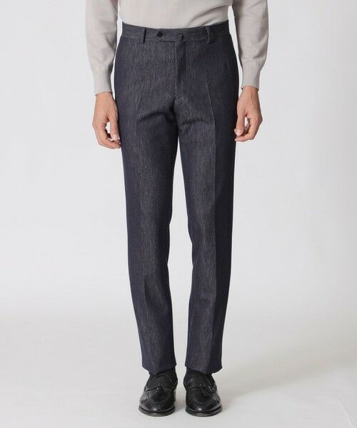 Paul Stuart / ポール・スチュアート その他パンツ | 【STUART'S TRAVELER】プレーティングラッセルトラウザーズ | 詳細4