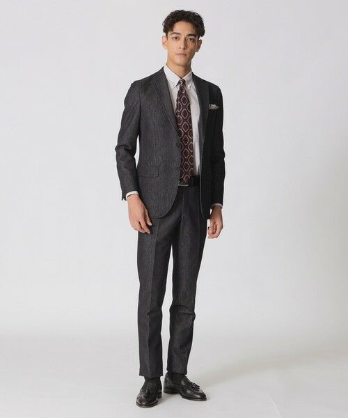 Paul Stuart / ポール・スチュアート その他パンツ | 【STUART'S TRAVELER】プレーティングラッセルトラウザーズ | 詳細1