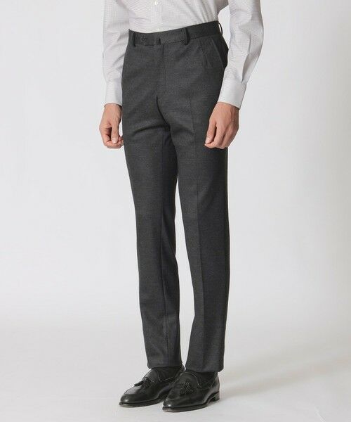 Paul Stuart / ポール・スチュアート その他パンツ | 【Nikkei magazine掲載】【STUART'S TRAVELER】バーリーコーンミルドジャージートラウザーズ | 詳細4