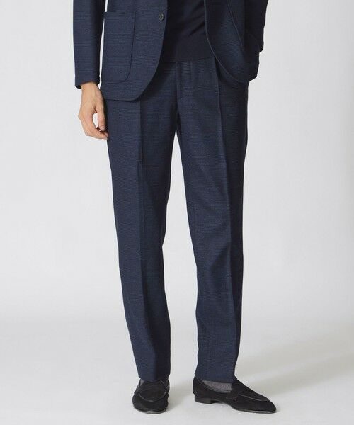 Paul Stuart / ポール・スチュアート パンツ | ストレッチウールパンツ(ネイビー)