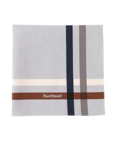 Paul Stuart / ポール・スチュアート その他小物 | カラーラインプリントハンカチ
