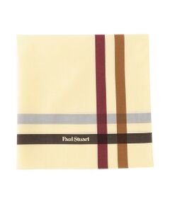 Paul Stuart / ポール・スチュアート その他小物 | カラーラインプリントハンカチ