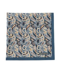 Paul Stuart / ポール・スチュアート その他小物 | ペイズリー柄プリントハンカチ