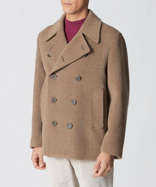 Paul Stuart / ポール・スチュアート その他アウター | 【数量限定】「COLLECTION LINE」Pコート(ショート丈) | 詳細6