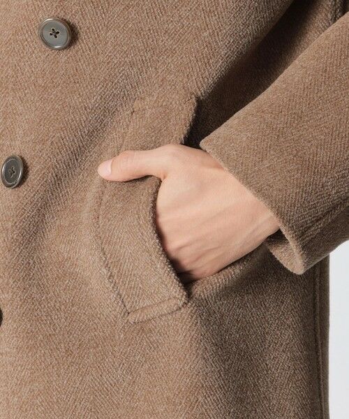 Paul Stuart / ポール・スチュアート その他アウター | 【数量限定】「COLLECTION LINE」Pコート(ショート丈) | 詳細8