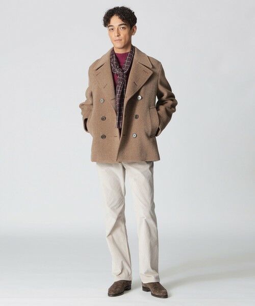 Paul Stuart / ポール・スチュアート その他アウター | 【数量限定】「COLLECTION LINE」Pコート(ショート丈) | 詳細2