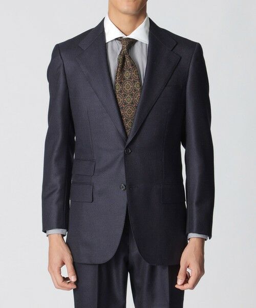 Paul Stuart / ポール・スチュアート セットアップ | 【数量限定】「COLLECTION LINE」シャドウチェック柄スーツ | 詳細3