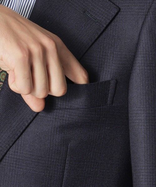 Paul Stuart / ポール・スチュアート セットアップ | 【数量限定】「COLLECTION LINE」シャドウチェック柄スーツ | 詳細7