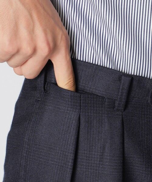 Paul Stuart / ポール・スチュアート セットアップ | 【数量限定】「COLLECTION LINE」シャドウチェック柄スーツ | 詳細15
