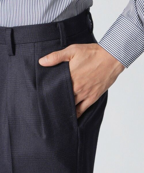 Paul Stuart / ポール・スチュアート セットアップ | 【数量限定】「COLLECTION LINE」シャドウチェック柄スーツ | 詳細16