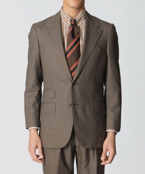 Paul Stuart / ポール・スチュアート セットアップ | 【数量限定】「COLLECTION LINE」ミニチェック柄スーツ | 詳細3